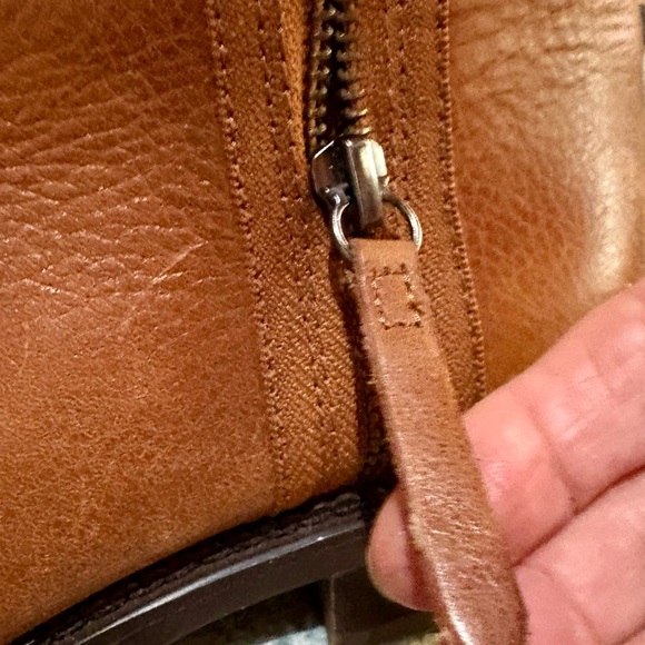 Franco Sarto Tan Leather Ankle Booties - Picture 10 of 11